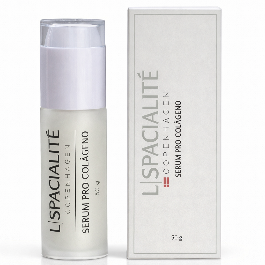 Serum Pro-Colágeno. 50g. Firmeza, hidratación profunda y luminosidad visible. Con colágeno vegano, péptidos y extractos botánicos, mejora elasticidad, suaviza líneas y textura. Fórmula ligera de rápida absorción para una piel más saludable.