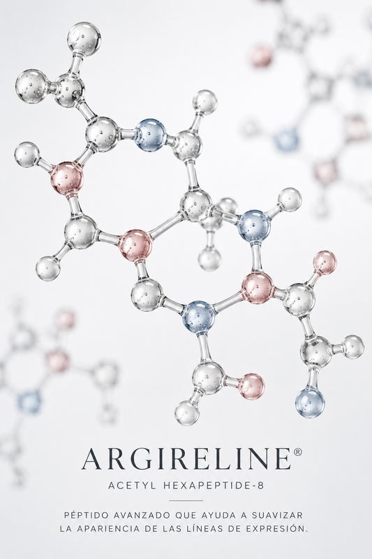 ¿Qué es la Argireline® y por qué se ha convertido en uno de los péptidos más populares para el cuidado de la piel?
