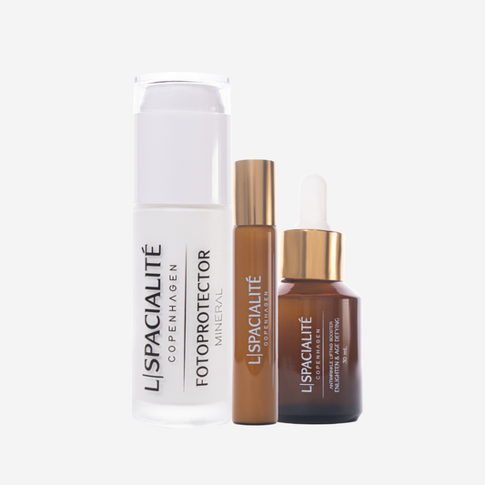 Pack Antiedad Hygge | Iluminación, Rejuvenecimiento y Protección